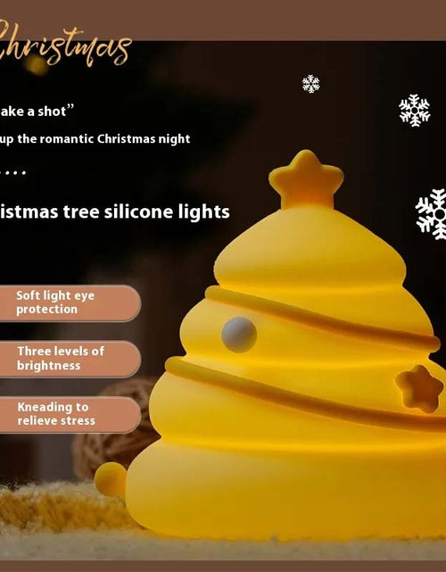 Load image into Gallery viewer, USB Christmas Tree Night Light – Silicone &amp; Stress Relief
