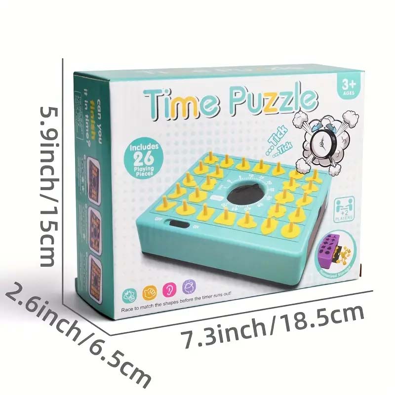 Two-Player Shape Puzzle Game - Educational Fun for Kids