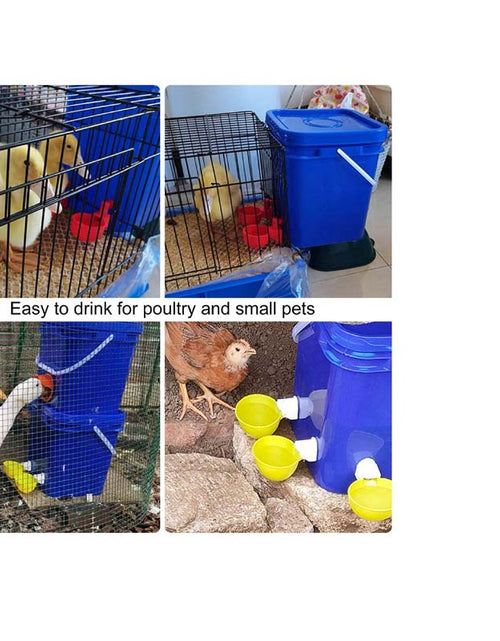 Load image into Gallery viewer, Automatic Poultry Water Drinker Bowls
