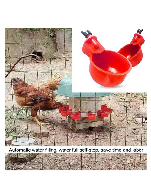 Load image into Gallery viewer, Automatic Poultry Water Drinker Bowls
