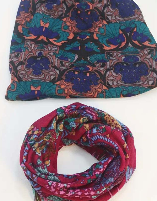 Load image into Gallery viewer, 2-Pack Bohemian Print Neck Gaiter Set
