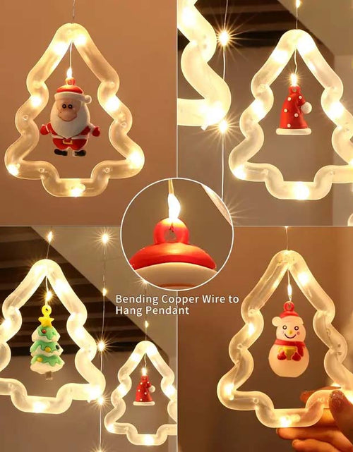 Load image into Gallery viewer, Christmas Wishing Ring Decorative Lights
