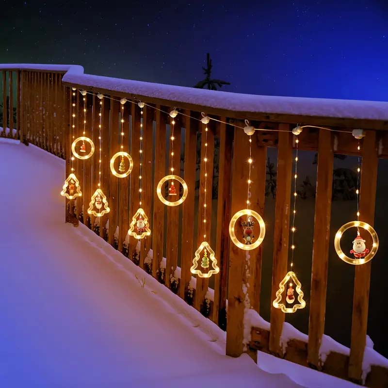 Christmas Wishing Ring Decorative Lights