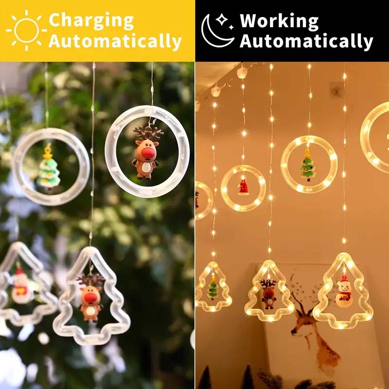 Christmas Wishing Ring Decorative Lights