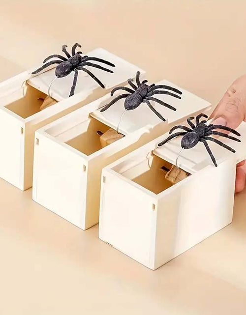 Load image into Gallery viewer, Halloween Spider Prank Box Gift
