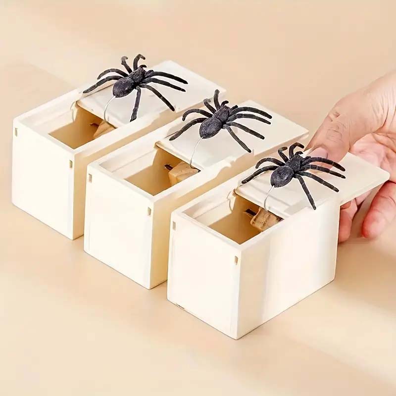 Halloween Spider Prank Box Gift