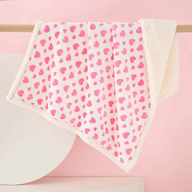 Super Soft DOT Minky Fleece Baby Wrap Blanket