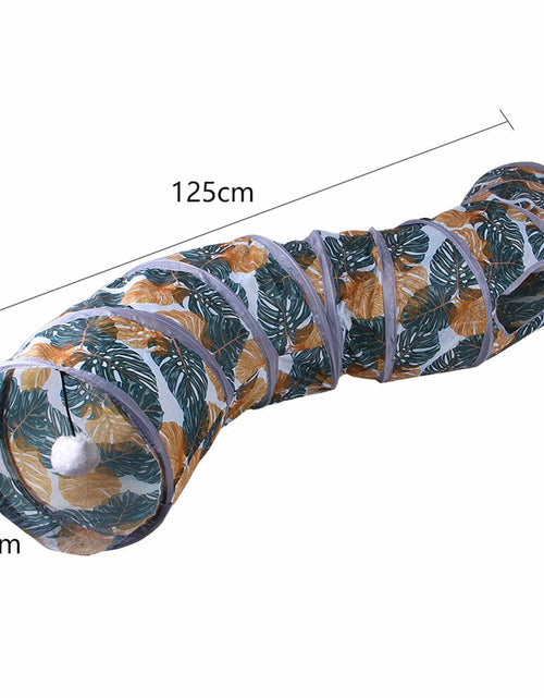 Load image into Gallery viewer, Collapsible Cat Tunnel: 2/3/4 Way Small Animal Tube for Kitty Fun Zydropshipping
