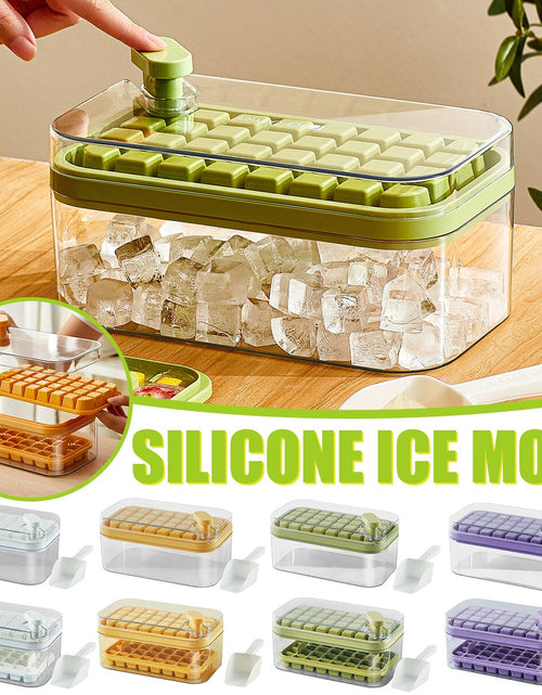 Load image into Gallery viewer, Ice Cube Tray Set - Nugget Ice with Storage, Stackable, Easy Release Zydropshipping
